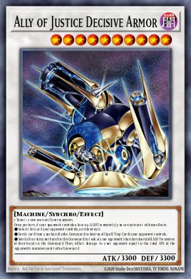 Ally of Justice Decisive Armor - Art 1
