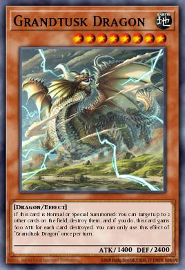 Grandtusk Dragon - Art 1