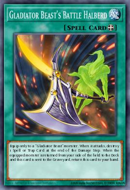 Gladiator Beast's Battle Halberd - Art 1