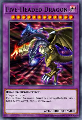 Five-Headed Dragon - Art 1