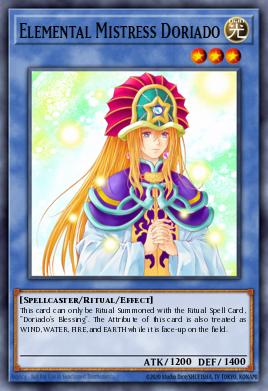 Elemental Mistress Doriado - Art 1