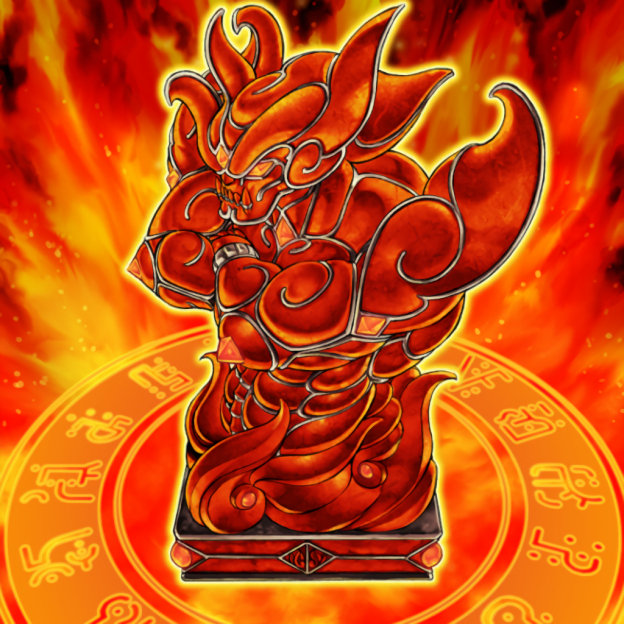 Barrier Statue of the Inferno