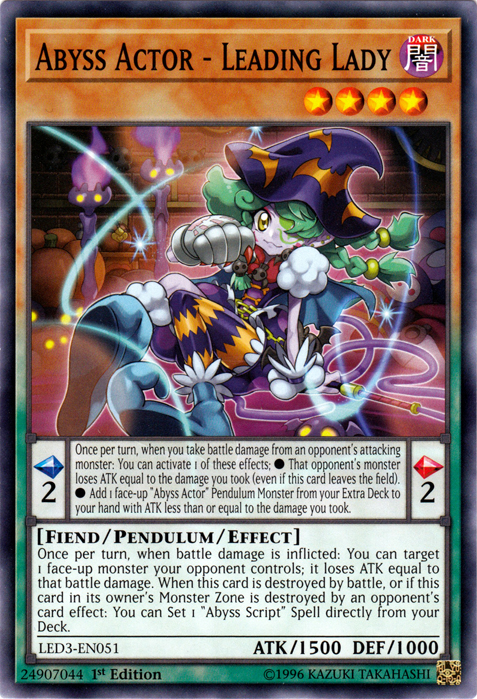 Abyss Actor - Leading Lady