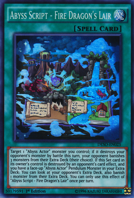 Abyss Script - Fire Dragon's Lair