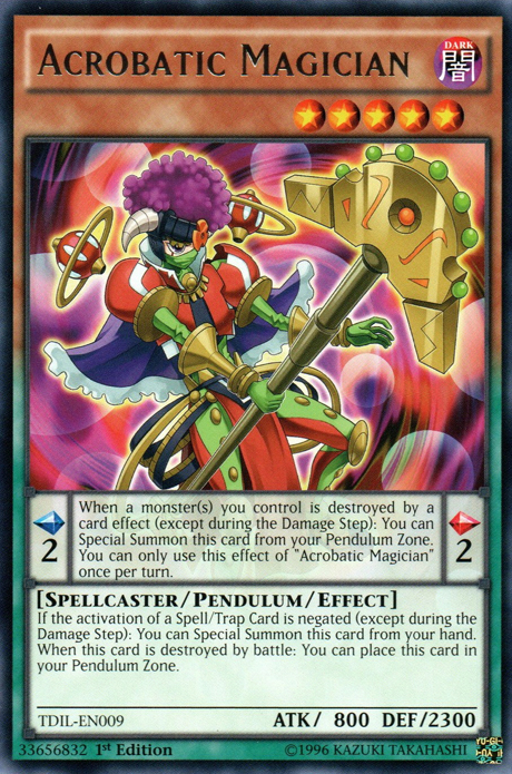 Acrobatic Magician
