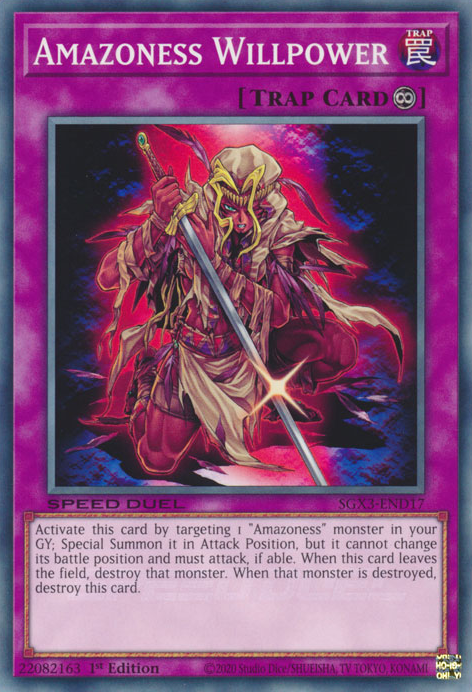 Amazoness Willpower