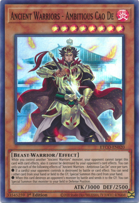 Ancient Warriors - Ambitious Cao De