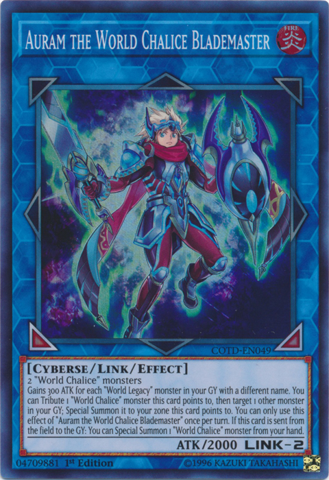 Auram the World Chalice Blademaster