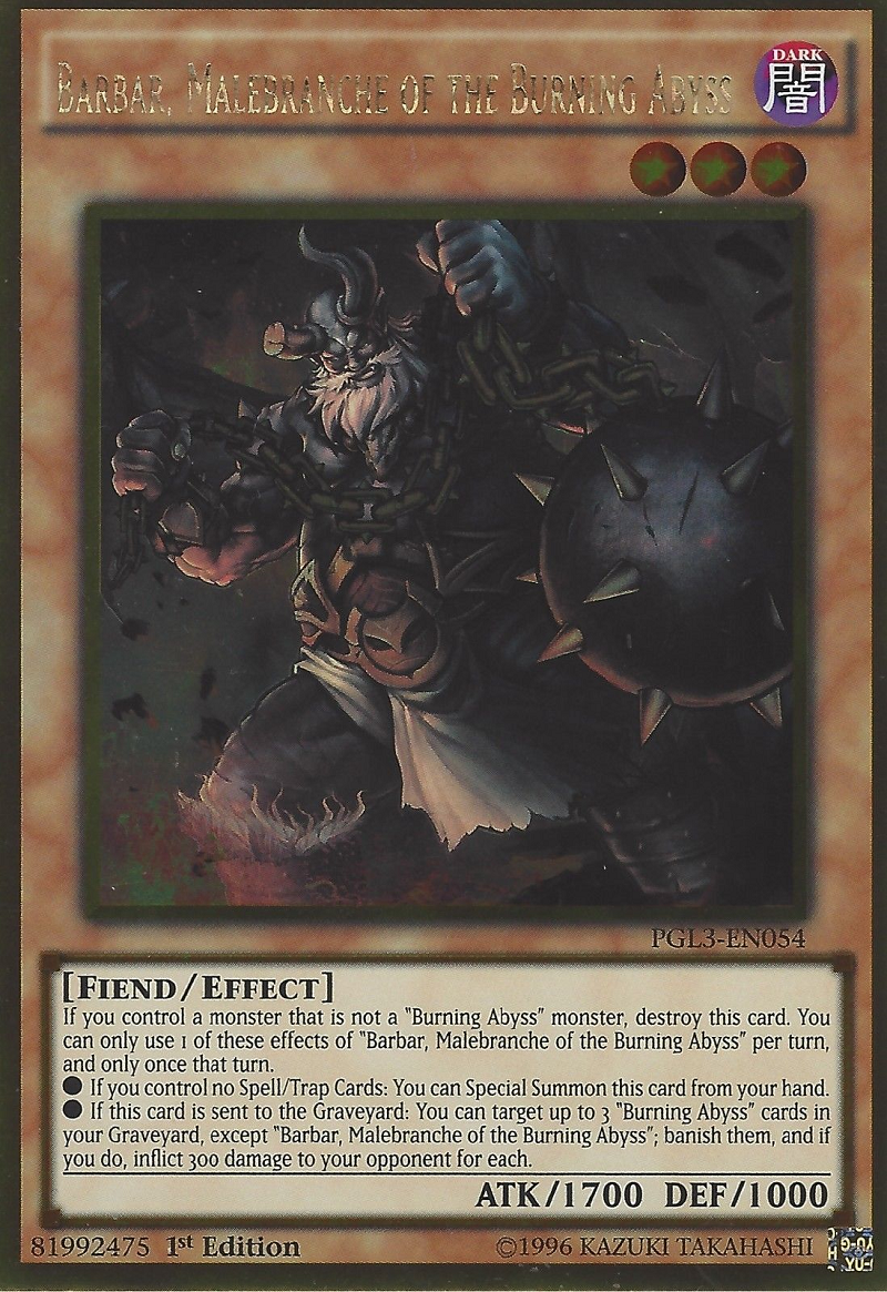 Barbar, Malebranche of the Burning Abyss