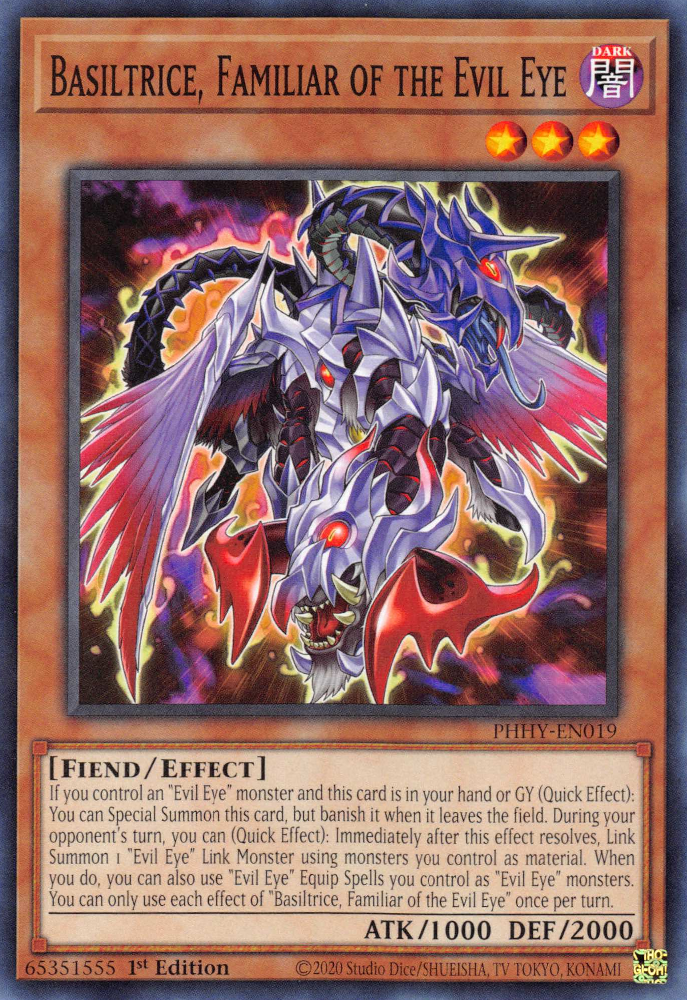 Basiltrice, Familiar of the Evil Eye