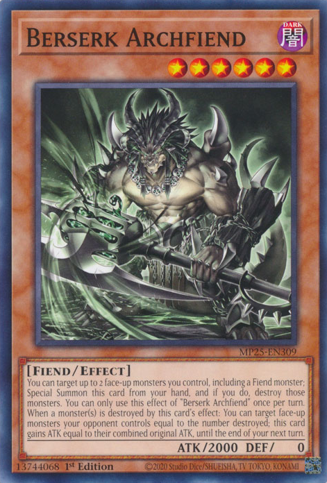 Berserk Archfiend
