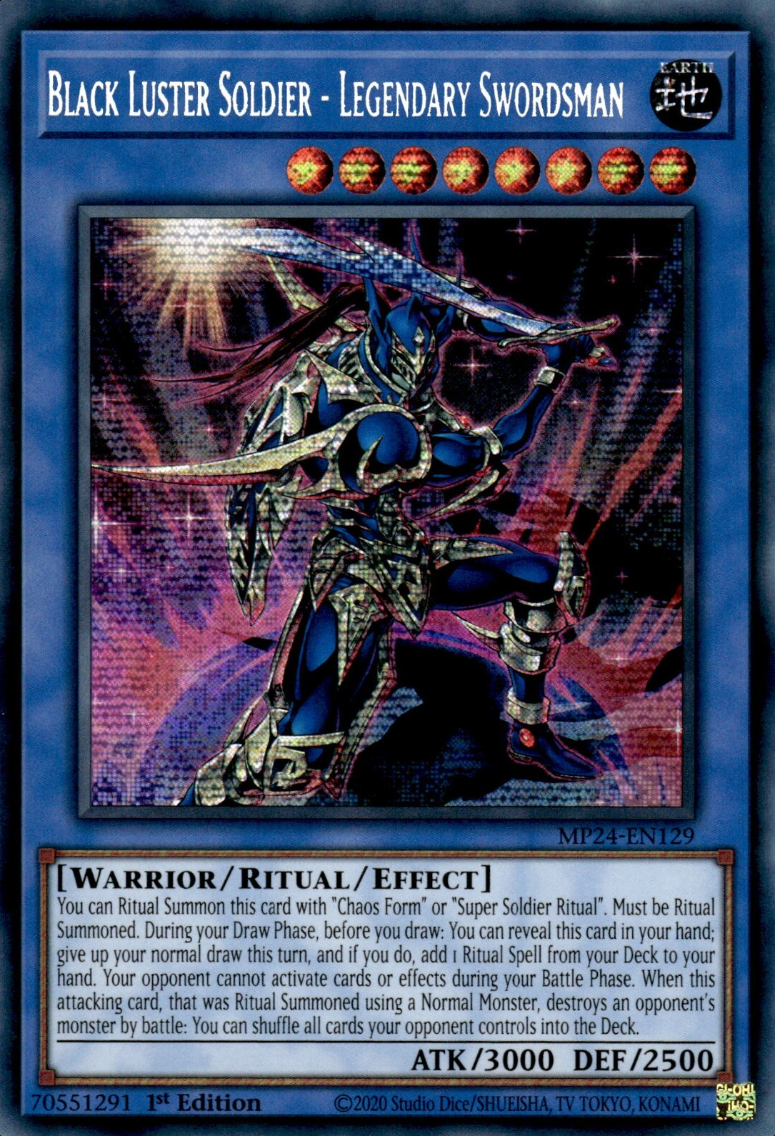 Black Luster Soldier - Legendary Swordsman