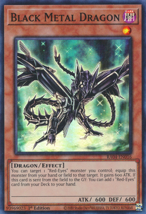 Black Metal Dragon