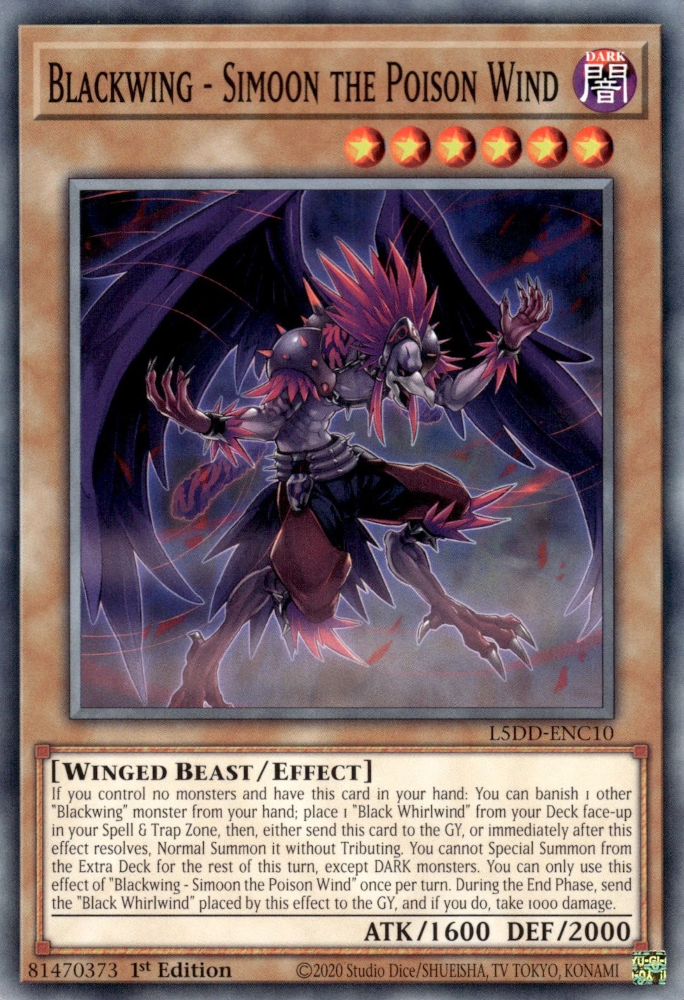 Blackwing - Simoon the Poison Wind