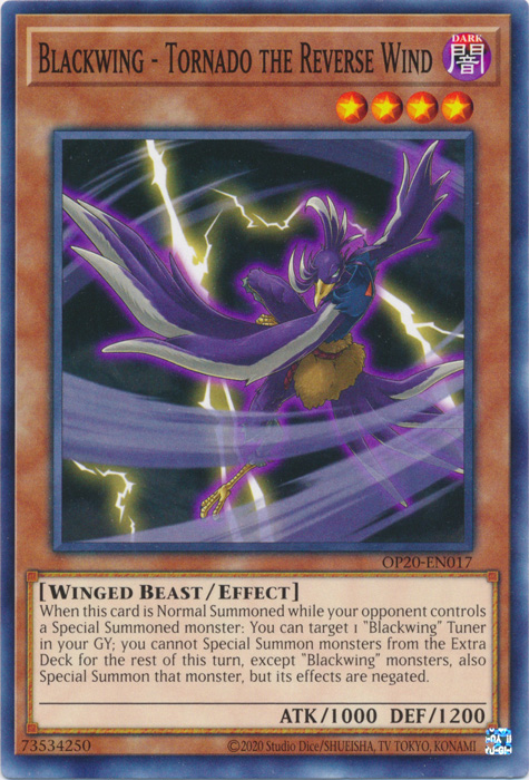 Blackwing - Tornado the Reverse Wind