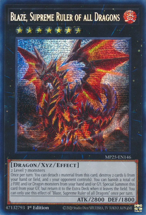 Blaze, Supreme Ruler of all Dragons