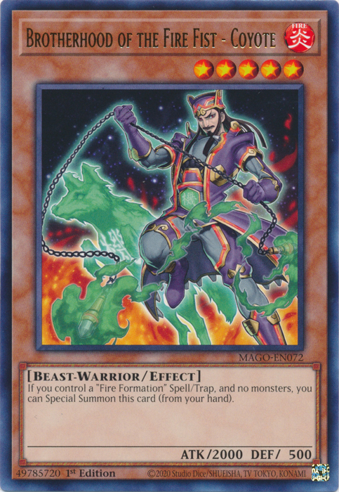 Brotherhood of the Fire Fist - Coyote