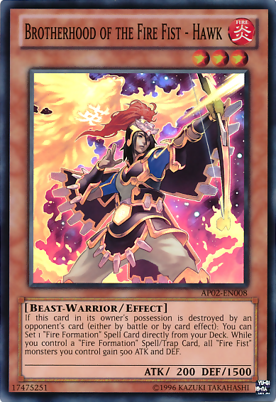 Brotherhood of the Fire Fist - Hawk
