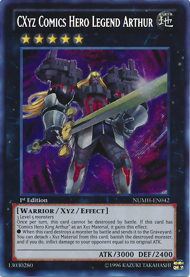 CXyz Comics Hero Legend Arthur