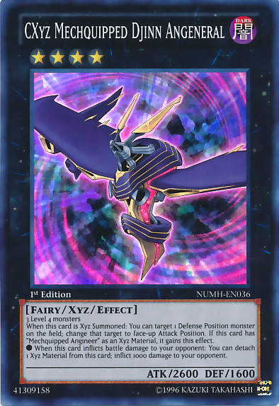 CXyz Mechquipped Djinn Angeneral