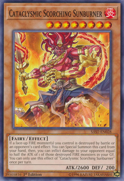 Cataclysmic Scorching Sunburner