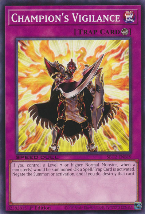 Champion's Vigilance