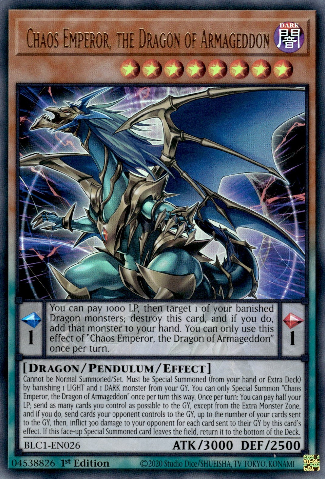 Chaos Emperor, the Dragon of Armageddon