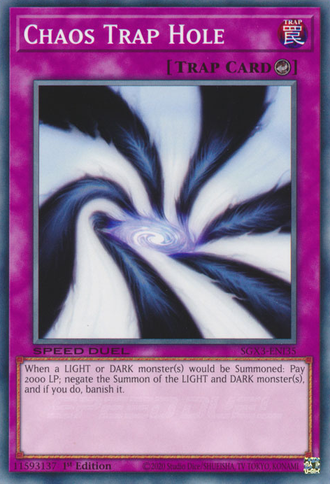 Chaos Trap Hole