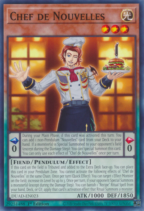 Chef de Nouvelles
