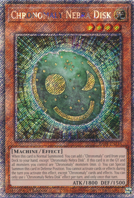Chronomaly Nebra Disk