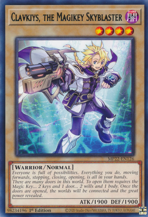 Clavkiys, the Magikey Skyblaster
