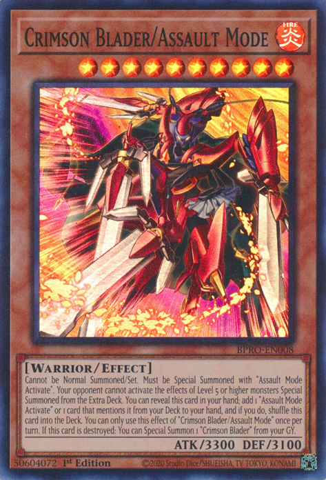 Crimson Blader/Assault Mode