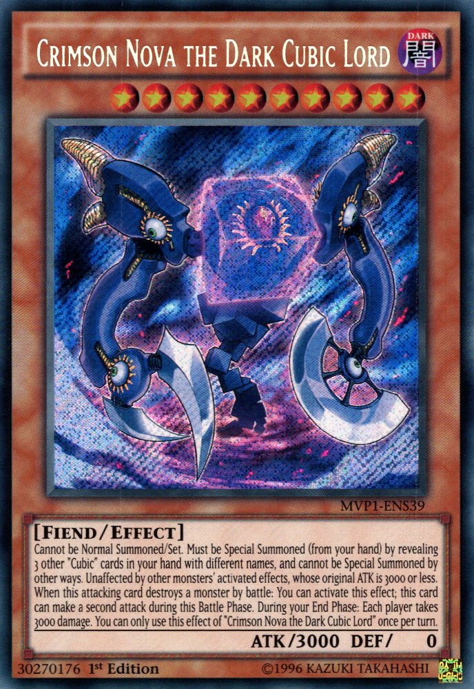 Crimson Nova the Dark Cubic Lord