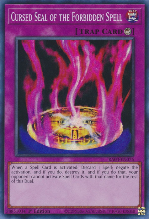Cursed Seal of the Forbidden Spell