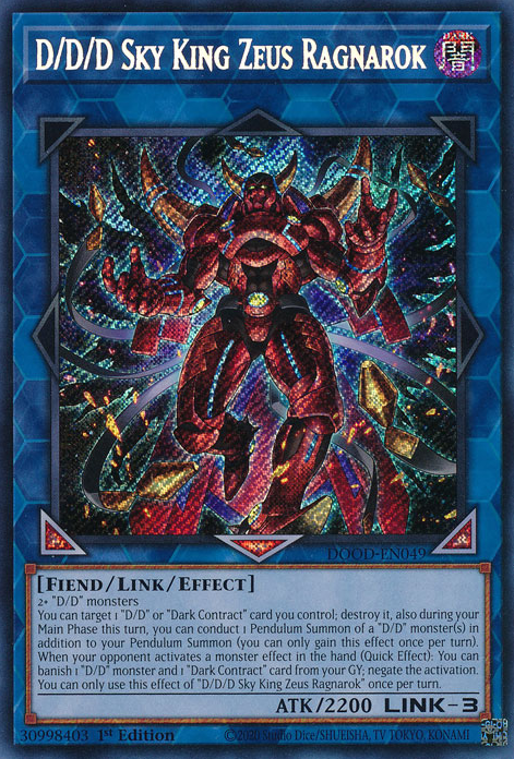 D/D/D Sky King Zeus Ragnarok