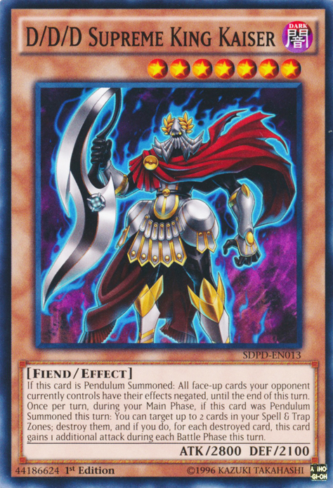 D/D/D Supreme King Kaiser