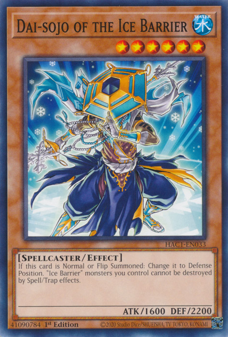 Dai-sojo of the Ice Barrier