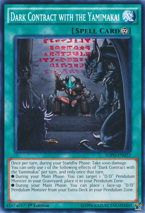 Dark Contract with the Yamimakai
