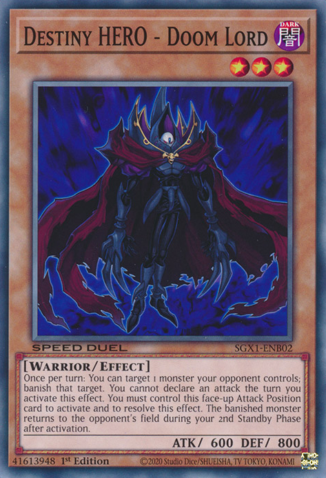 Destiny HERO - Doom Lord