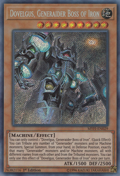 Dovelgus, Generaider Boss of Iron