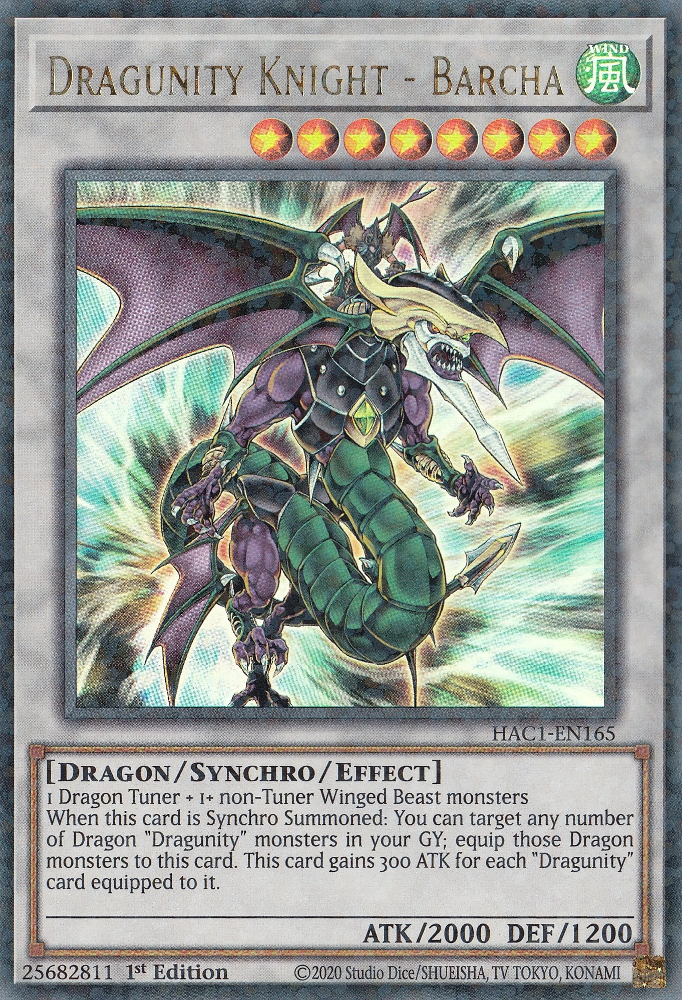 Dragunity Knight - Barcha