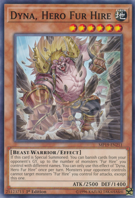 Dyna, Hero Fur Hire