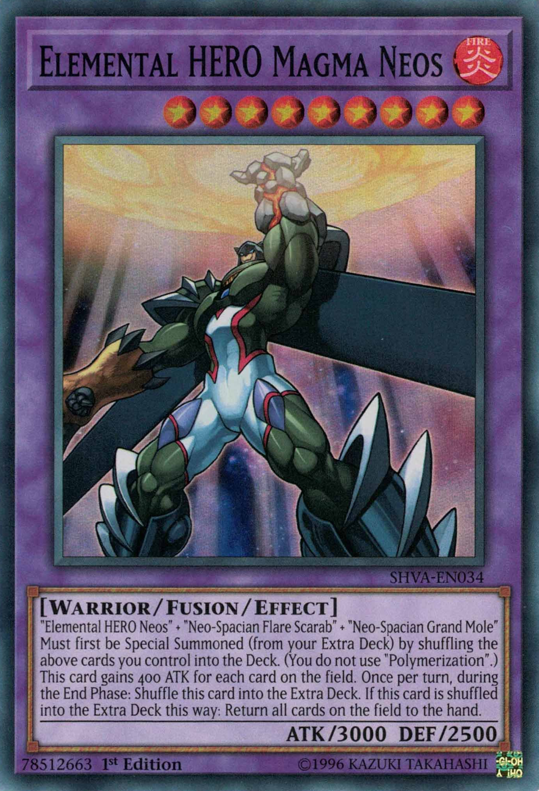 Elemental HERO Magma Neos