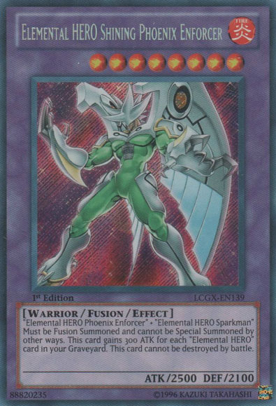 Elemental HERO Shining Phoenix Enforcer