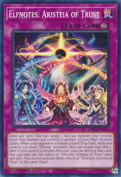 Elfnotes: Aristeia of Trust