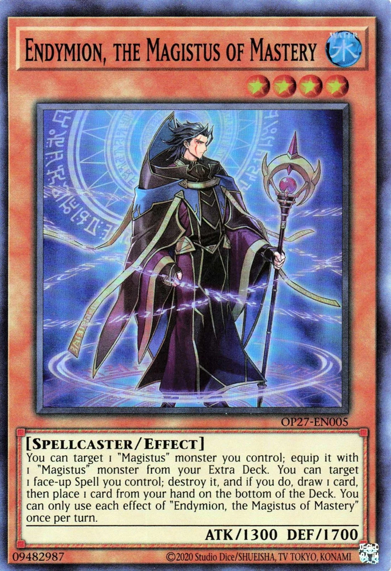 Endymion, the Magistus of Mastery