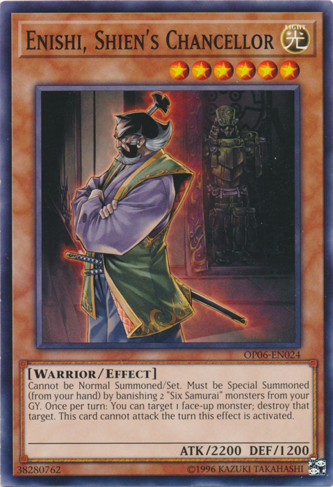 Enishi, Shien's Chancellor