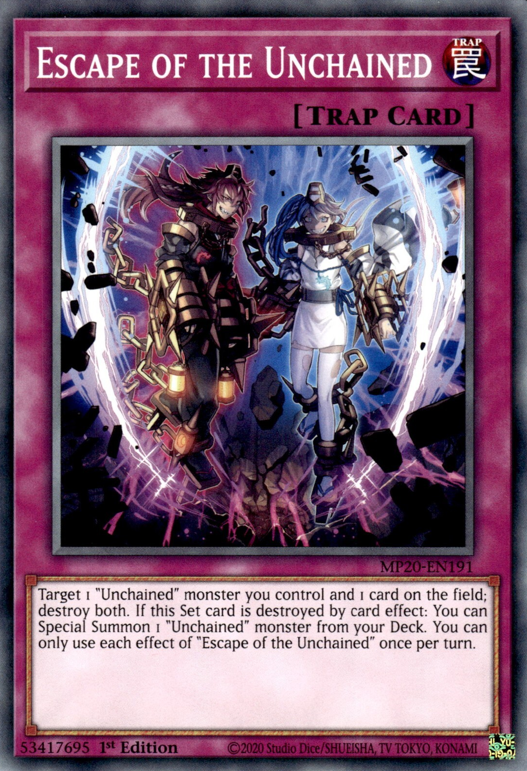 Escape of the Unchained