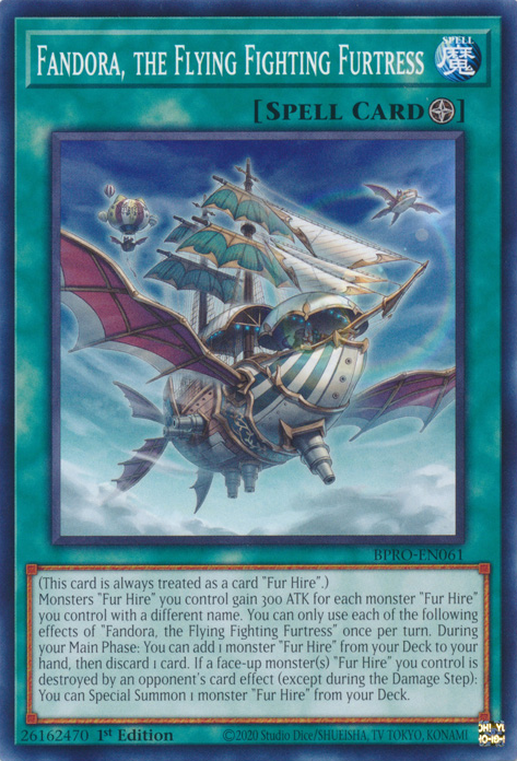 Fandora, the Flying Fighting Furtress