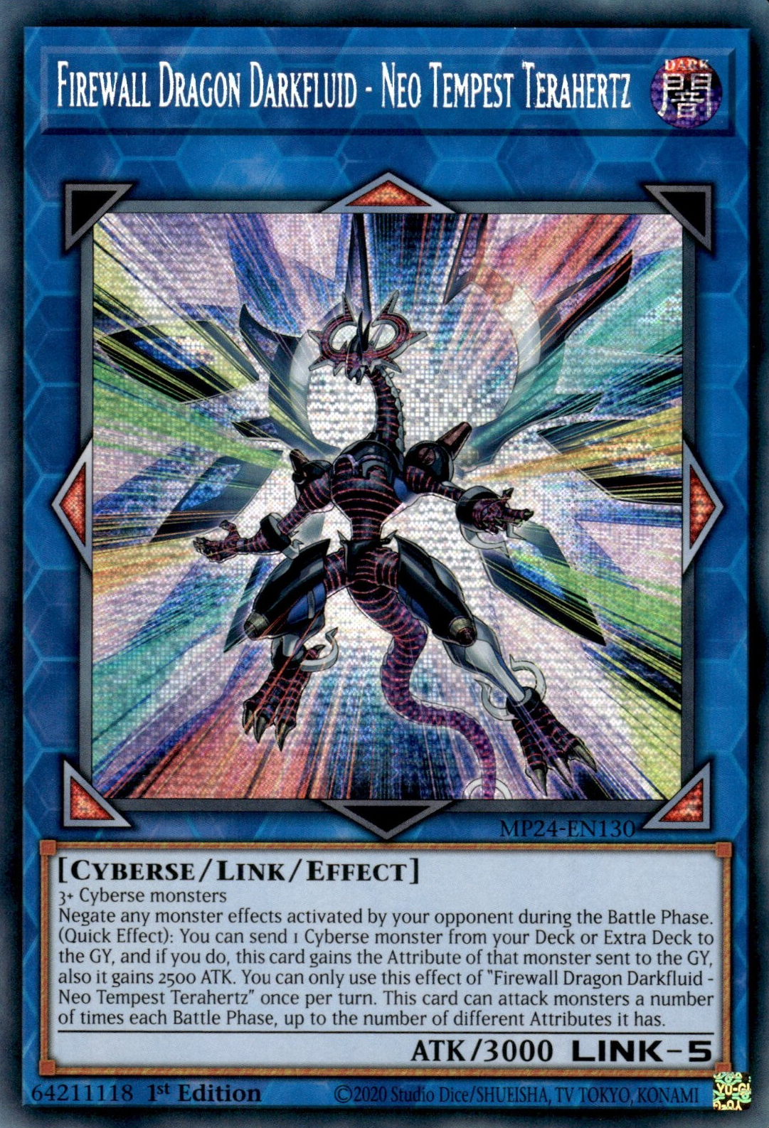 Firewall Dragon Darkfluid - Neo Tempest Terahertz